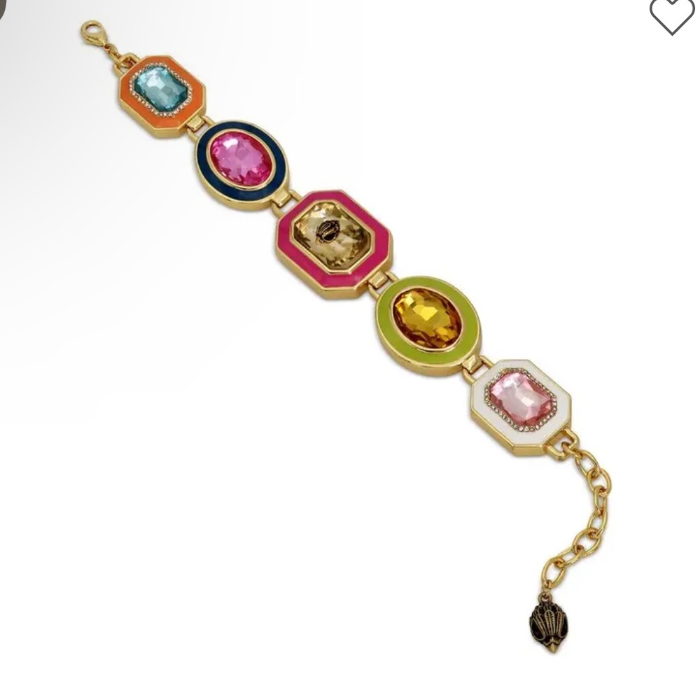 Kurt Geiger London Signature Stone Gem Bracelet